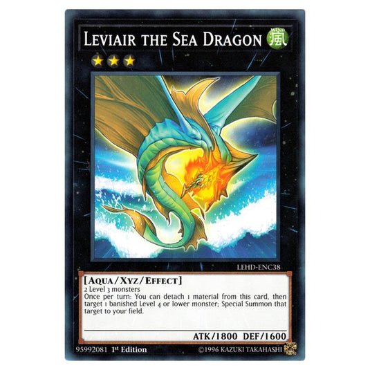 Yu-Gi-Oh! - Legendary Hero Decks - Leviair the Sea Dragon (Common) LEHD-ENC38