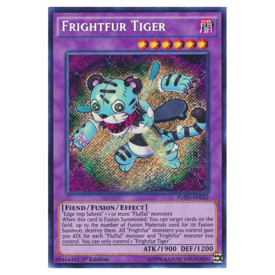 Yu-Gi-Oh! - Fusion Enforcers - Frightfur Tiger (Secret Rare) FUEN-EN022
