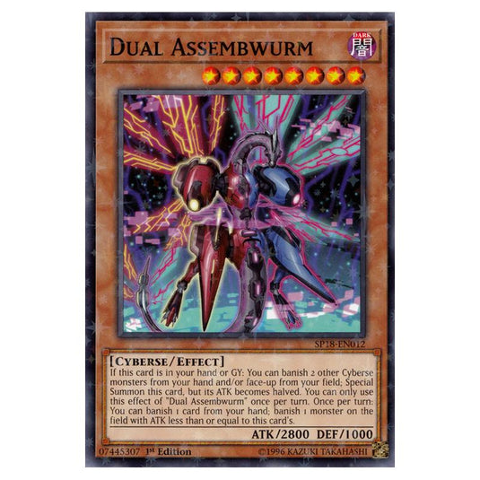 Yu-Gi-Oh! - Star Pack VRAINS - Dual Assembwurm (Starfoil Rare) SP18-EN012