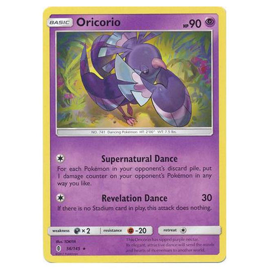 Pokemon - Sun & Moon - Guardians Rising - Oricorio - 56/145