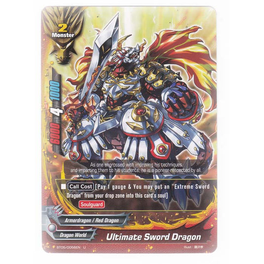 Future Card Buddyfight - Break To The Future - Ultimate Sword Dragon - 56/135