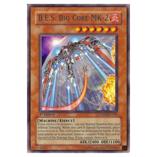 Yu-Gi-Oh! - Crimson Crisis - B.E.S. Big Core MK-2 (Rare) CRMS-EN030
