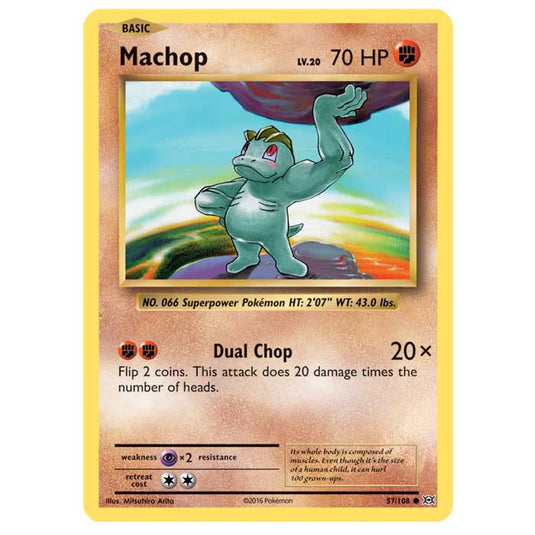 Pokemon - XY Evolutions - Machop - 57/108