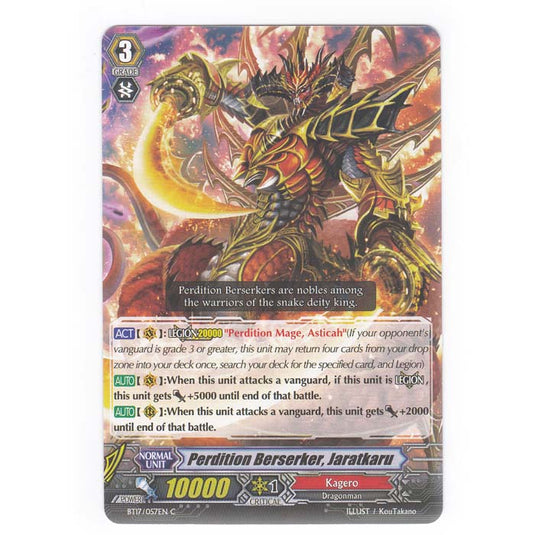 CFV - Blazing Perdition - Perdition Berserker Jaratkaru - 57/144