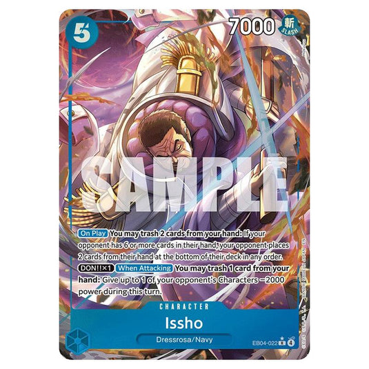 One Piece - OP14 - The Azure Sea's Seven - Issho - EB04-022a
