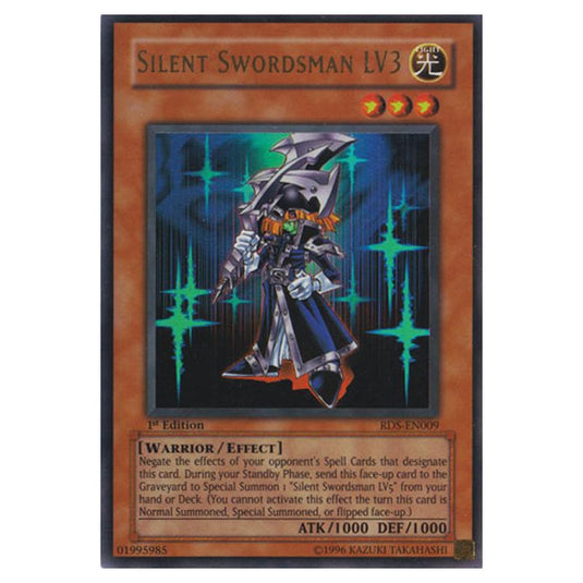 Yu-Gi-Oh! - Rise of Destiny - Silent Swordsman LV3 (Ultra Rare) RDS-EN009