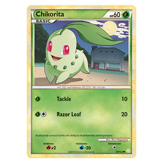 Pokemon - HGSS - Chikorita - 59/123