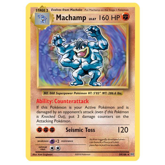 Pokemon - XY Evolutions - Machamp - 59/108