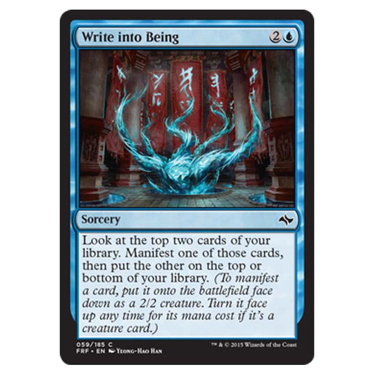 Magic the Gathering - Fate Reforged - Write into Being - 59/185