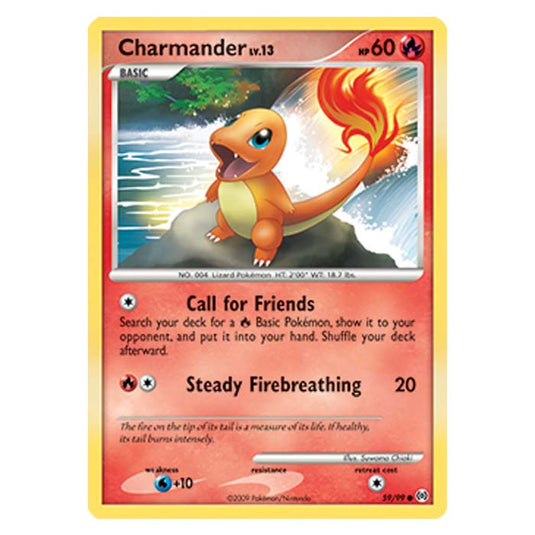 Pokemon - Platinum Arceus - Charmander - 59/99