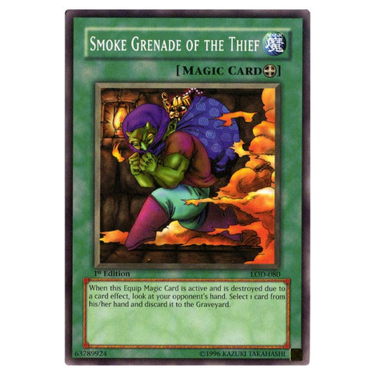 Yu-Gi-Oh! - Legacy of Darkness - Smoke Grenade of the Thief (Short Print) LOD-080