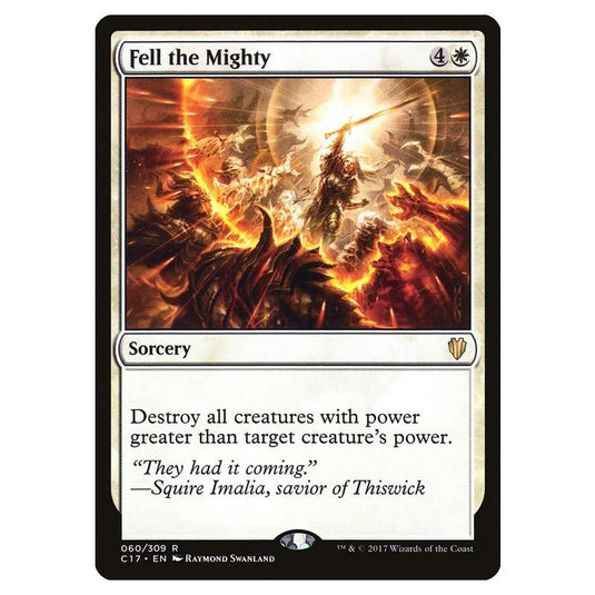 Magic The Gathering - Commander 2017 - Fell the Mighty - 060/309