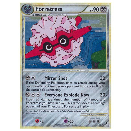 Pokemon - Call of Legends - Forretress 5/95