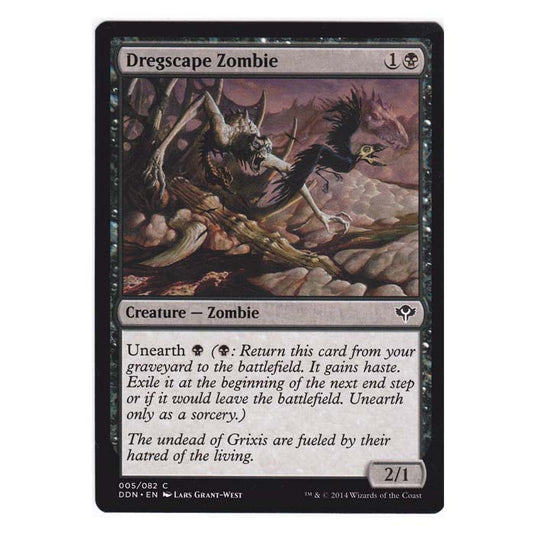 Magic the Gathering - Speed VS Cunning - Dregscape Zombie - 5/82