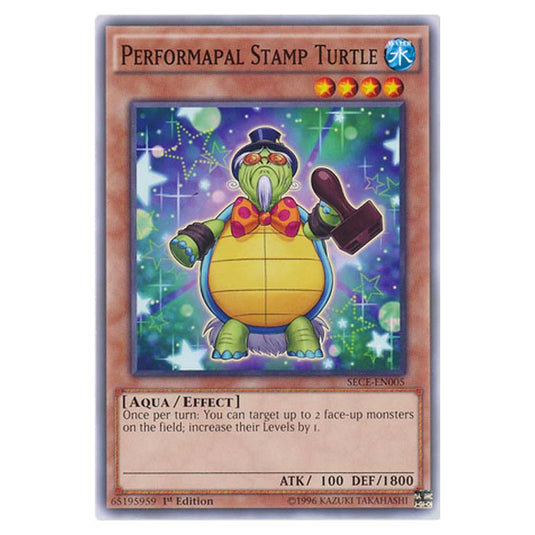 Yu-Gi-Oh! - Secrets of Eternity - Performapal Stamp Turtle - 5/99