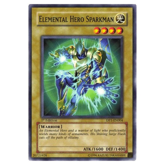 Yu-Gi-Oh! - Duelist Pack - Jaden Yuki - Elemental HERO Sparkman (Common) DP1-EN004
