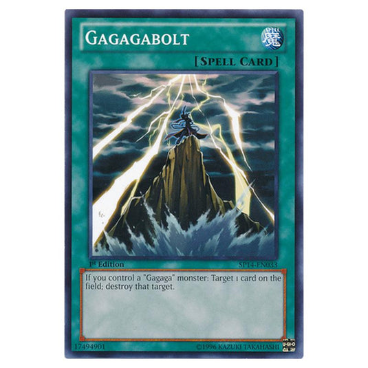 Yu-Gi-Oh! - Star Pack 2014 - Gagagabolt (Common) SP14-EN033