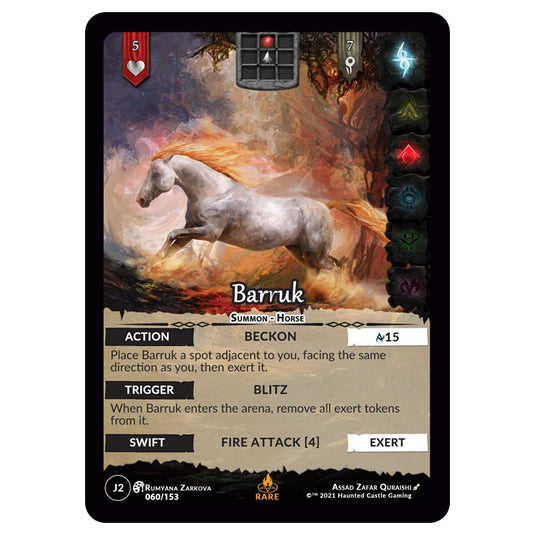 Genesis Battle of Champions - Welcome to Jaelara - Barruk (Rare) J2060