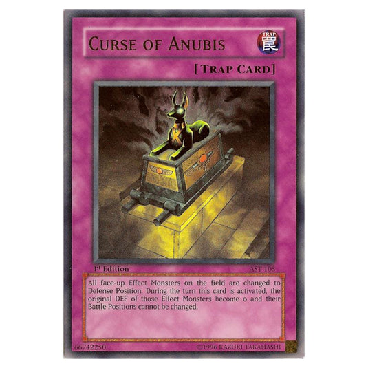 Yu-Gi-Oh! - Ancient Sanctuary - Curse of Anubis (Ultra Rare) AST-105