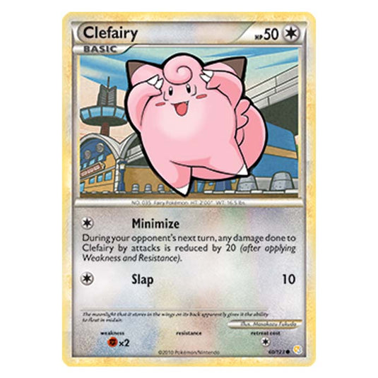 Pokemon - HGSS - Clefairy - 60/123