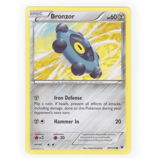 Pokemon - XY - Fates Collide - Bronzor - 60/124