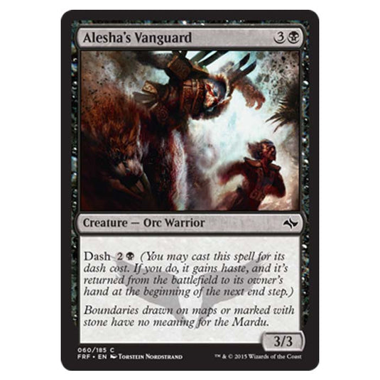 Magic the Gathering - Fate Reforged - Aleshas Vanguard - 60/185