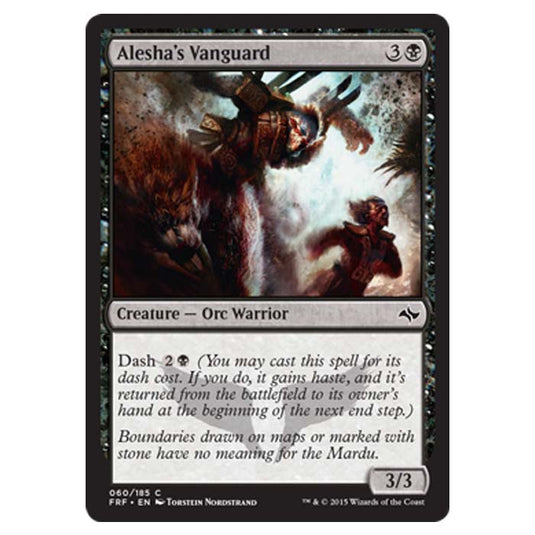 Magic the Gathering - Fate Reforged - Aleshas Vanguard - 60/185 Magic the Gathering - Fate Reforged - Aleshas Vanguard - 60/185