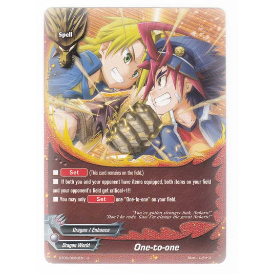 Future Card Buddyfight - Break To The Future - One to One - 60/135