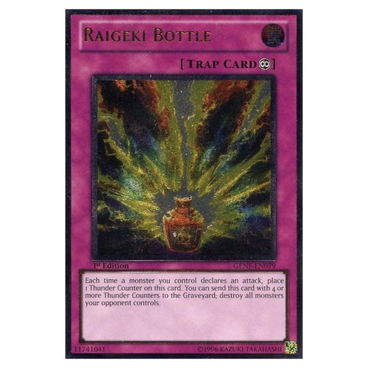Yu-Gi-Oh! - Generation Force - Raigeki Bottle (Ultimate Rare) GENF-EN079