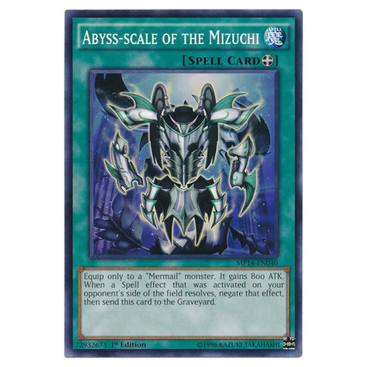 Yu-Gi-Oh! - 2014 Mega-Tin Mega Pack - Abyss-scale of the Mizuchi (Common) MP14-EN040