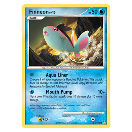Pokemon - Diamond And Pearl Stormfront - Finneon - 61/100