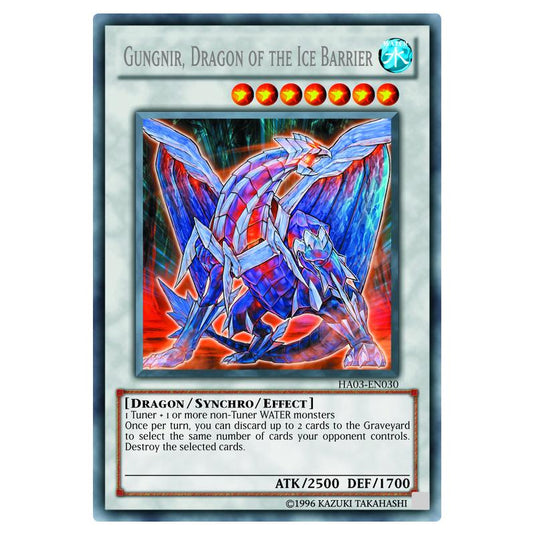 Yu-Gi-Oh! - Hidden Arsenal 3 - Gungnir, Dragon of the Ice Barrier (Secret Rare) HA03-EN030