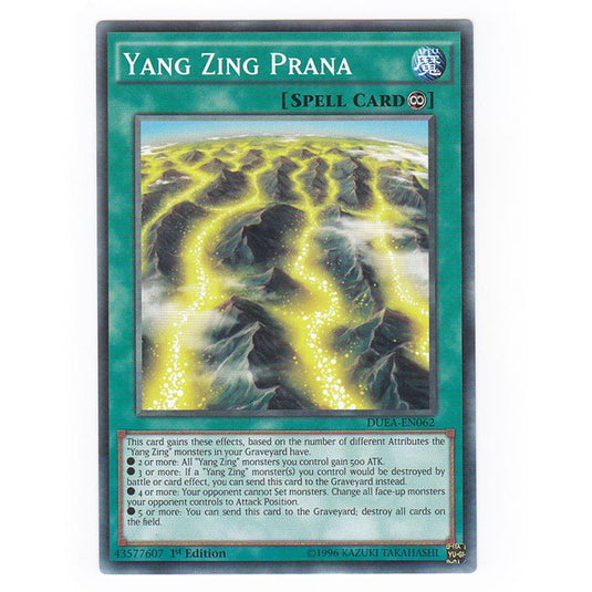 Yu-Gi-Oh! - Duelist Alliance - Yang Zing Prana - 62/99