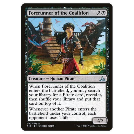Magic The Gathering - Rivals Of Ixalan - Forerunner Of The Coalition - 72/196 (Foil)