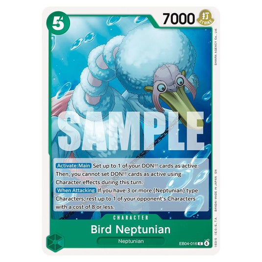 One Piece - OP14 - The Azure Sea's Seven - Bird Neptunian - EB04-016