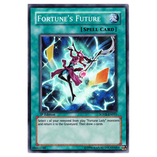 Yu-Gi-Oh! - Stardust Overdrive - Fortune's Future (Super Rare) SOVR-EN051