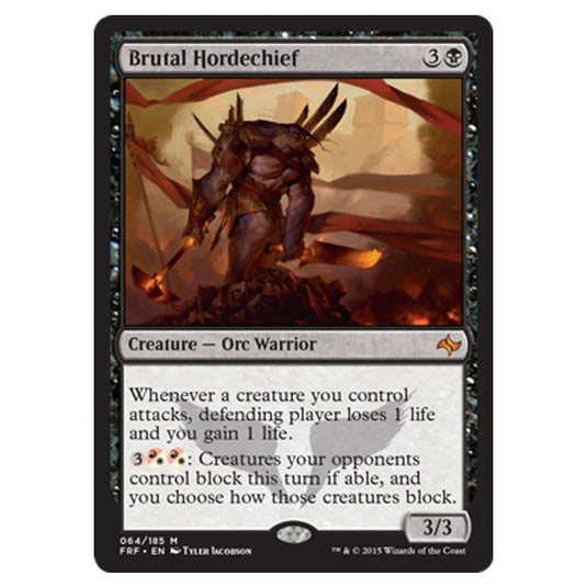 Magic the Gathering - Fate Reforged - Brutal Hordechief - 64/185