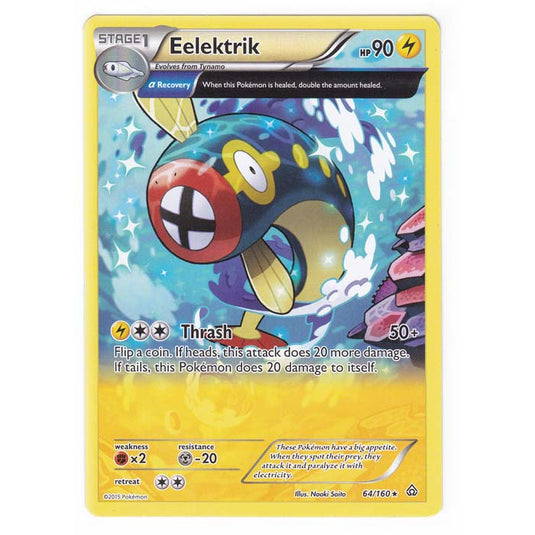 Pokemon - XY Primal Clash - Eelektrik - 64/160