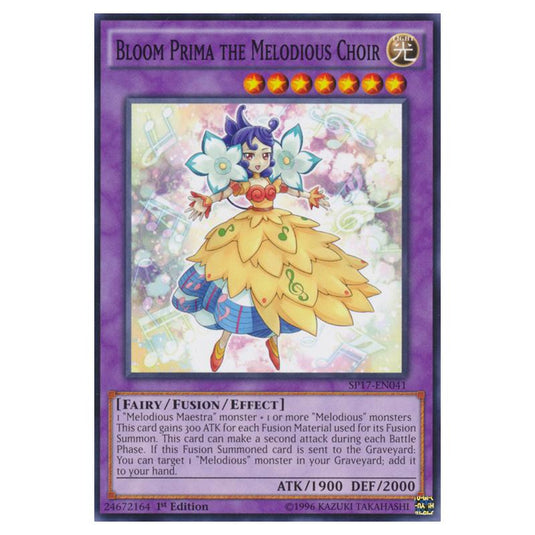 Yu-Gi-Oh! - Star Pack Battle Royal - Bloom Prima the Melodious Choir (Common) SP17-EN041