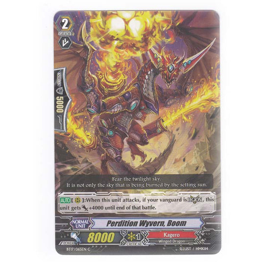 CFV - Blazing Perdition - Perdition Wyvern Boom - 65/144