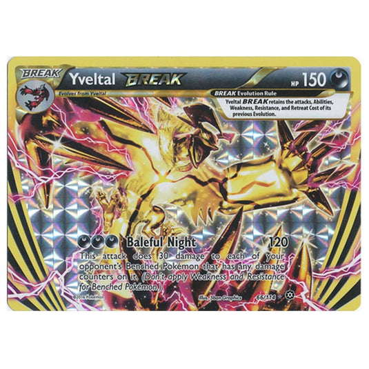 Pokemon - XY - Steam Siege - Yveltal (BREAK) - 66/114