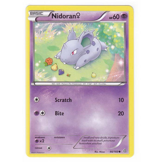 Pokemon - XY Primal Clash - Nidoran - 66/160