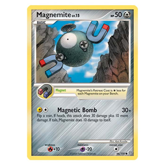 Pokemon - Diamond And Pearl Stormfront - Magnemite - 66/100