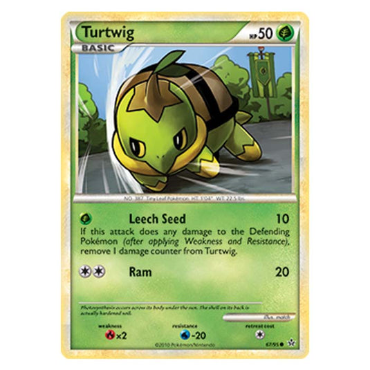 Pokemon - HGSS - Unleashed - Turtwig 67/95