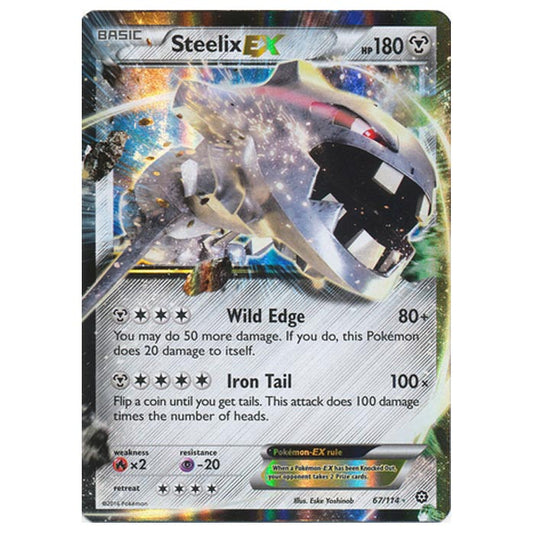 Pokemon - XY - Steam Siege - Steelix EX - 67/114