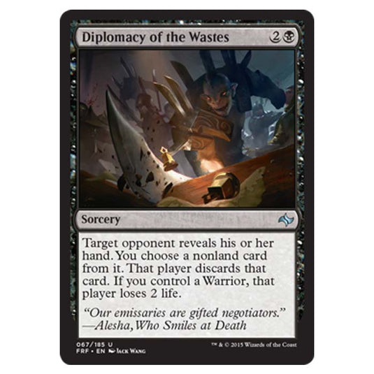 Magic the Gathering - Fate Reforged - Diplomacy of the Wastes - 67/185