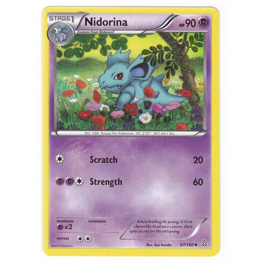 Pokemon - XY Primal Clash - Nidorina - 67/160