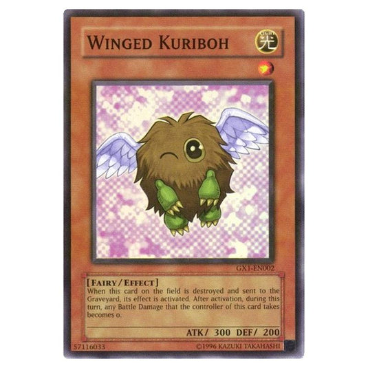 Yu-Gi-Oh! - Yu-Gi-Oh! GX Duel Academy promotional cards - Winged Kuriboh (Super Rare) GX1-EN002