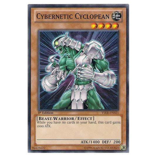 Yu-Gi-Oh! - Starter Deck - Kaiba Reloaded - Cybernetic Cyclopean (Common) YSKR-EN021