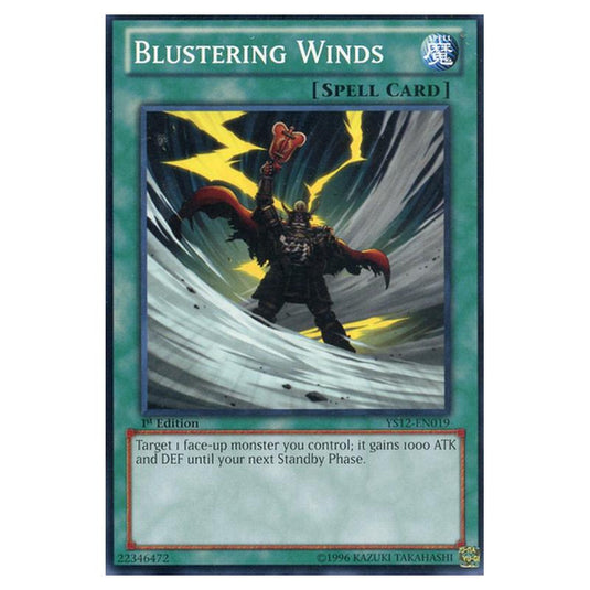 Yu-Gi-Oh! - Starter Deck - Xyz Symphony - Blustering Winds (Common) YS12-EN019